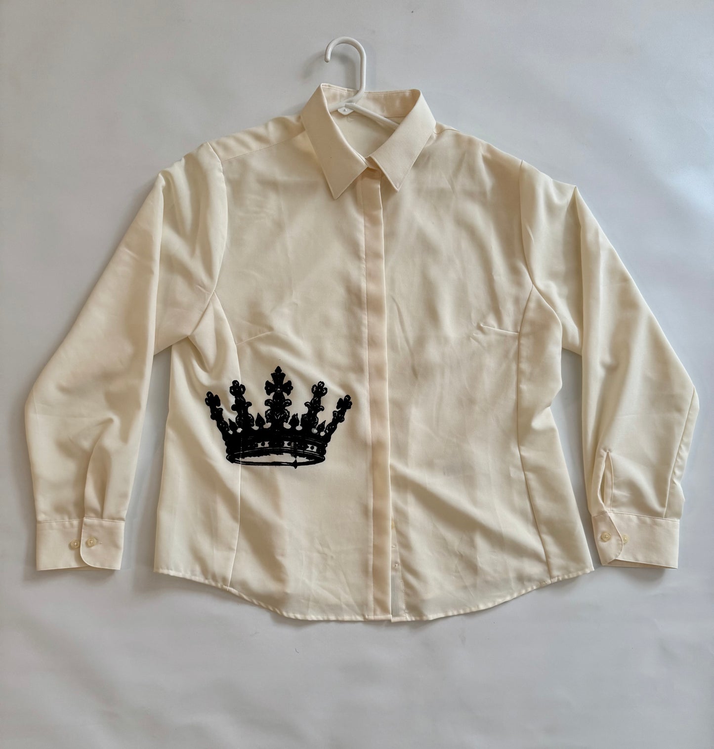 Butter Yellow Crown Blouse – Voza Reworked | Crown Collection