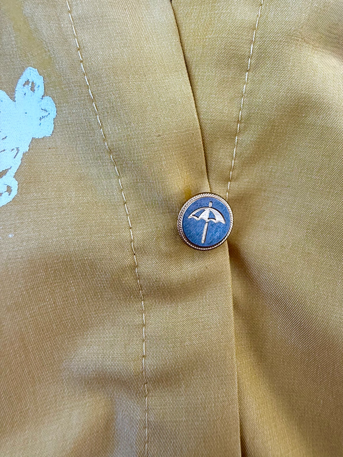 Voza Crown Collection Cropped Shirt – Gold/Yellow (M)