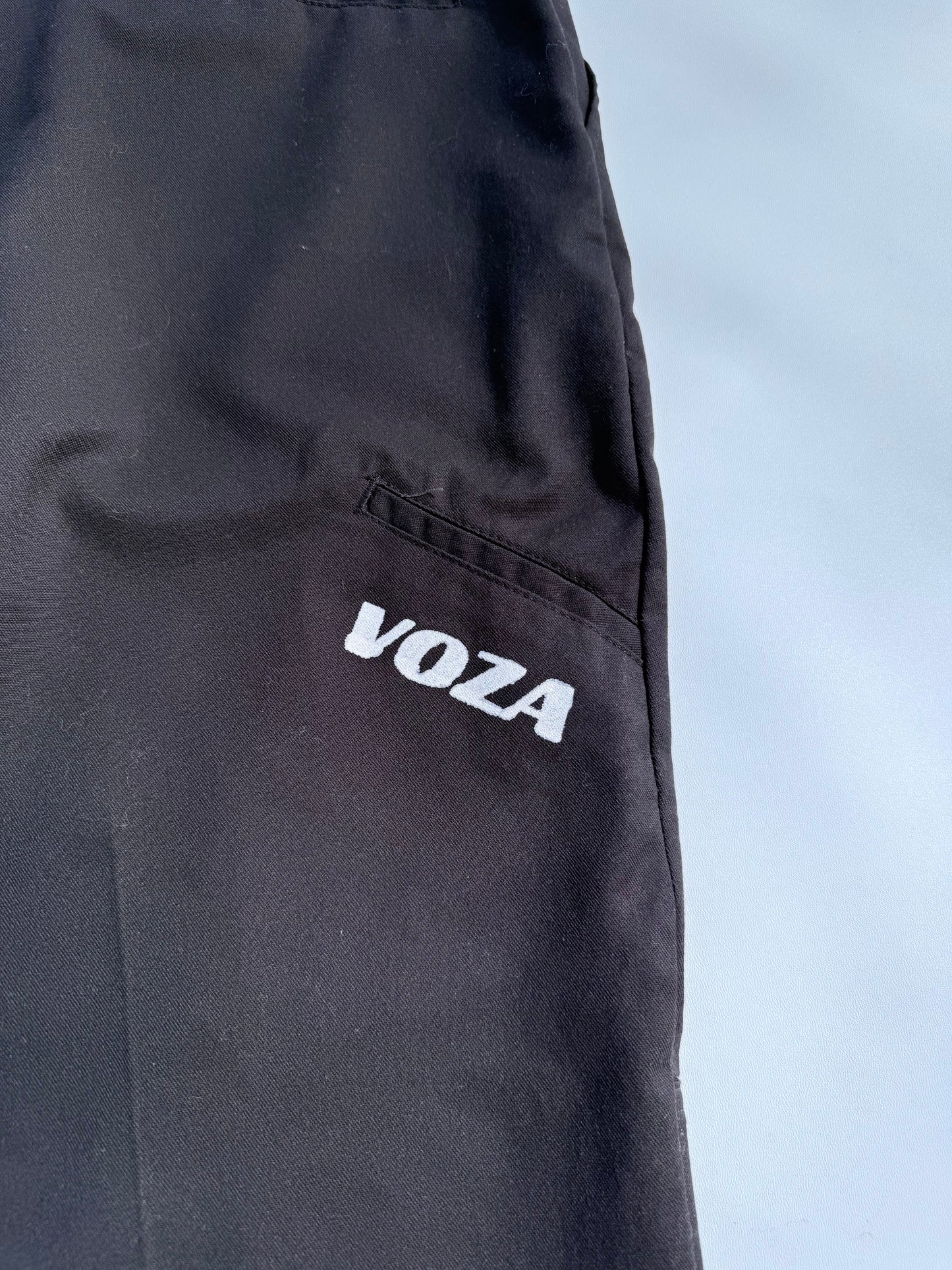 Oversized Black Utility Pants – Undeniable Collection (Size 42x32)