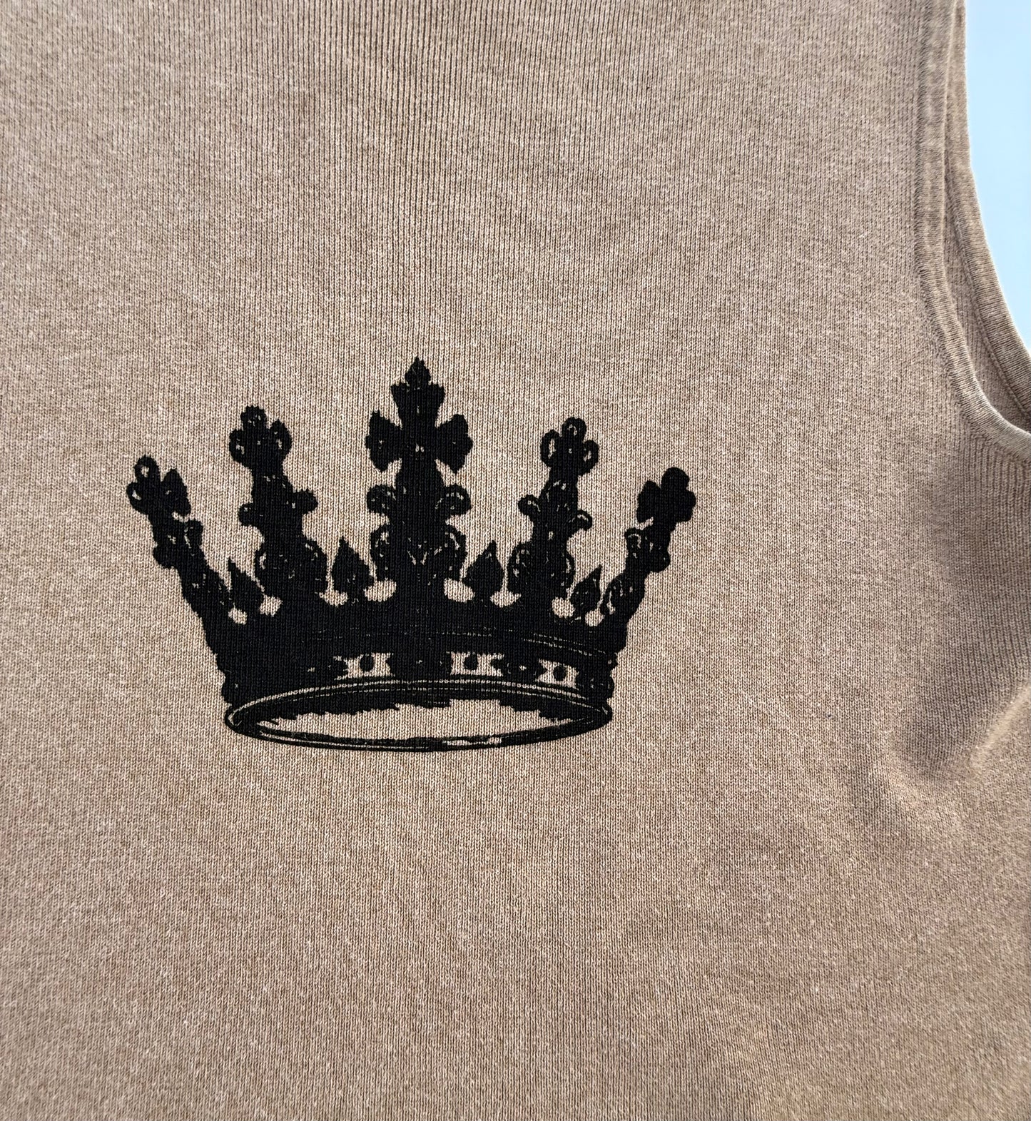 Voza Crown Collection Sweater Vest – Brown (L)