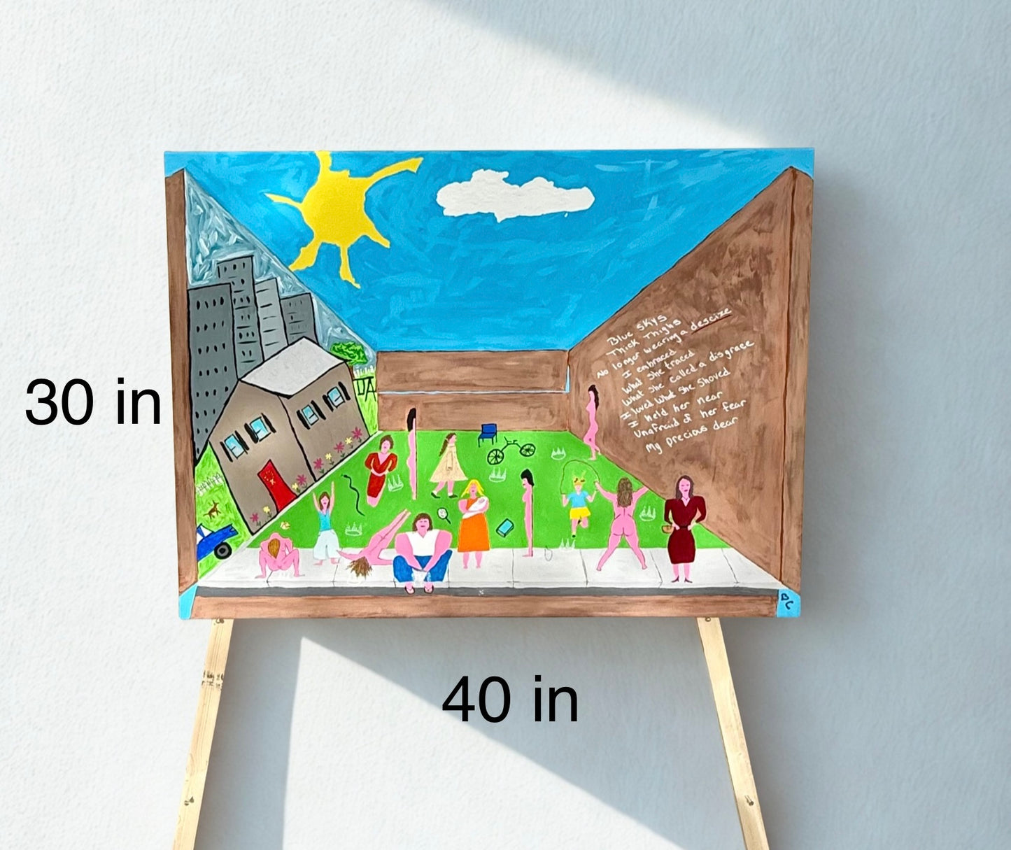 Blue Skys, Thick Thighs