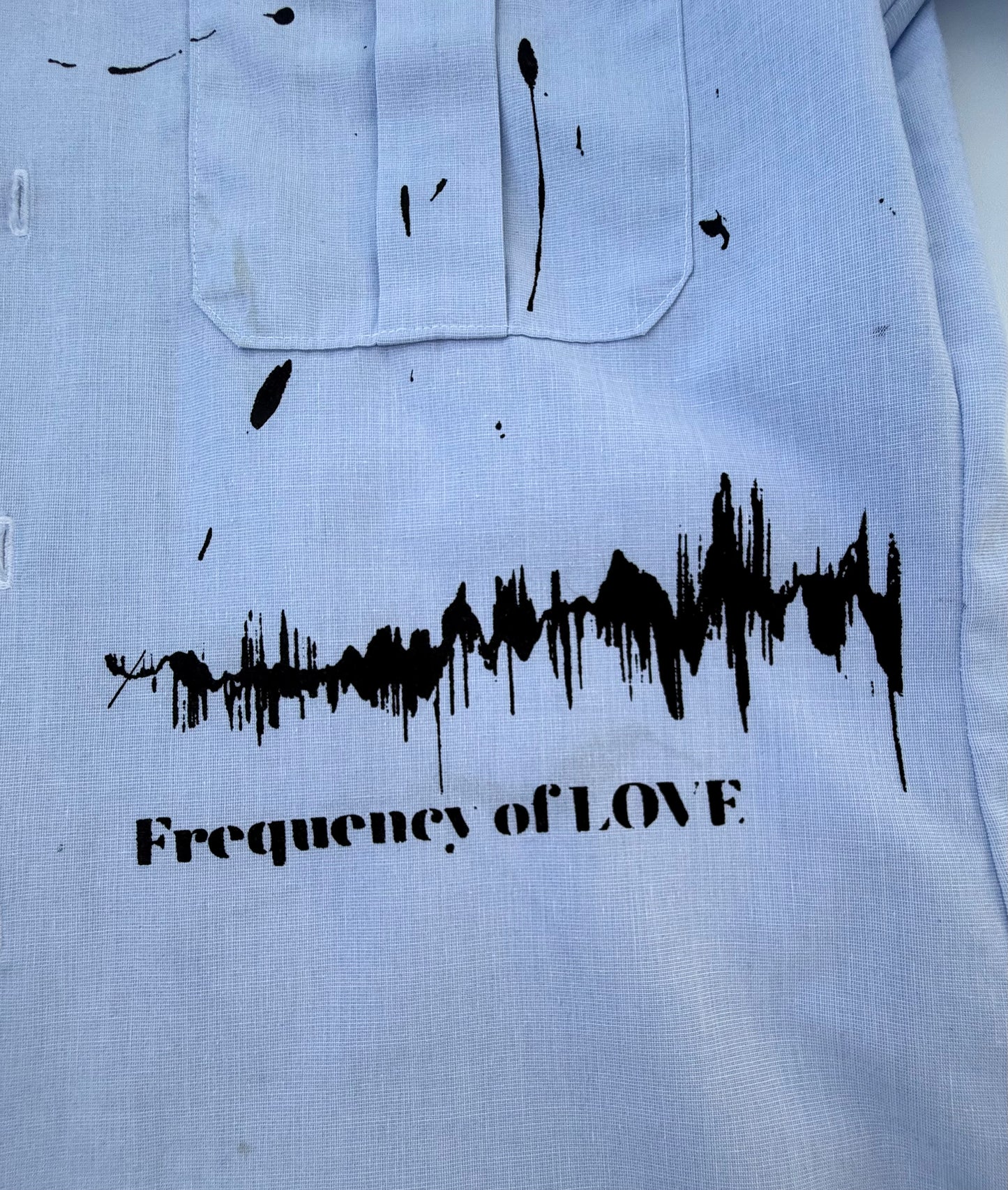 Voza Frequency of Love Reworked Shirt – Light Blue (M)