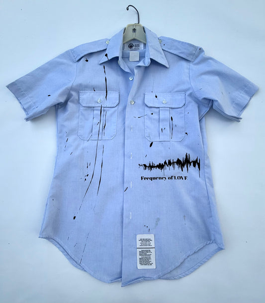 Voza Frequency of Love Reworked Shirt – Light Blue (M)