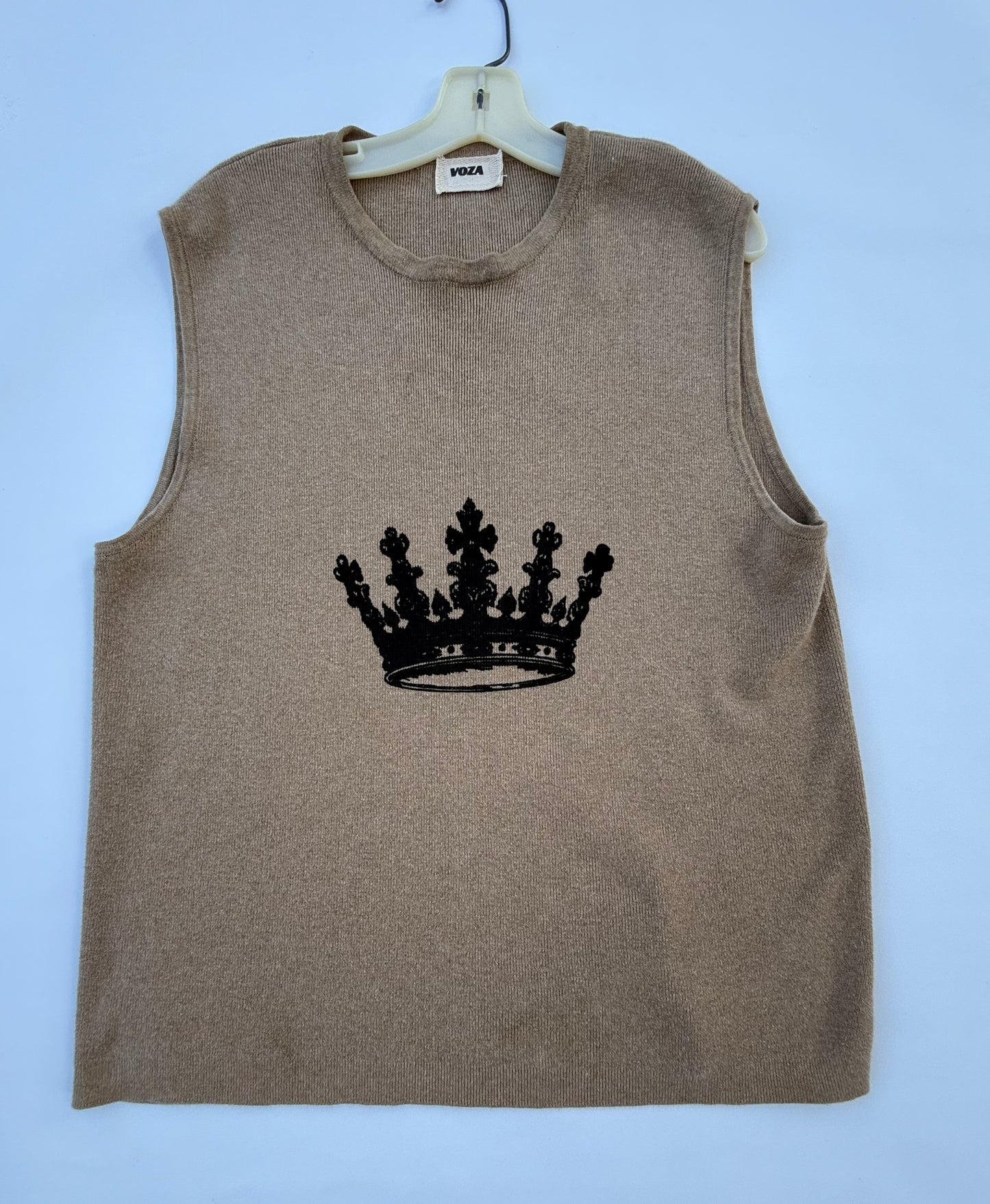 Voza Crown Collection Sweater Vest – Brown (L)