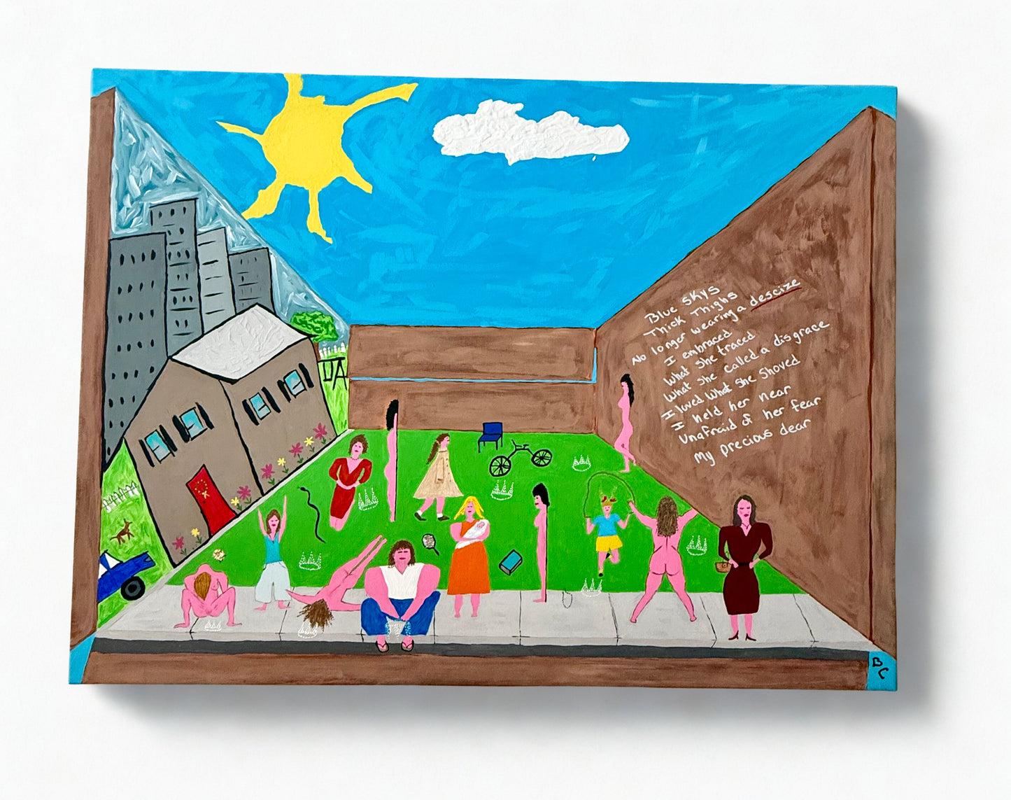 Blue Skys, Thick Thighs