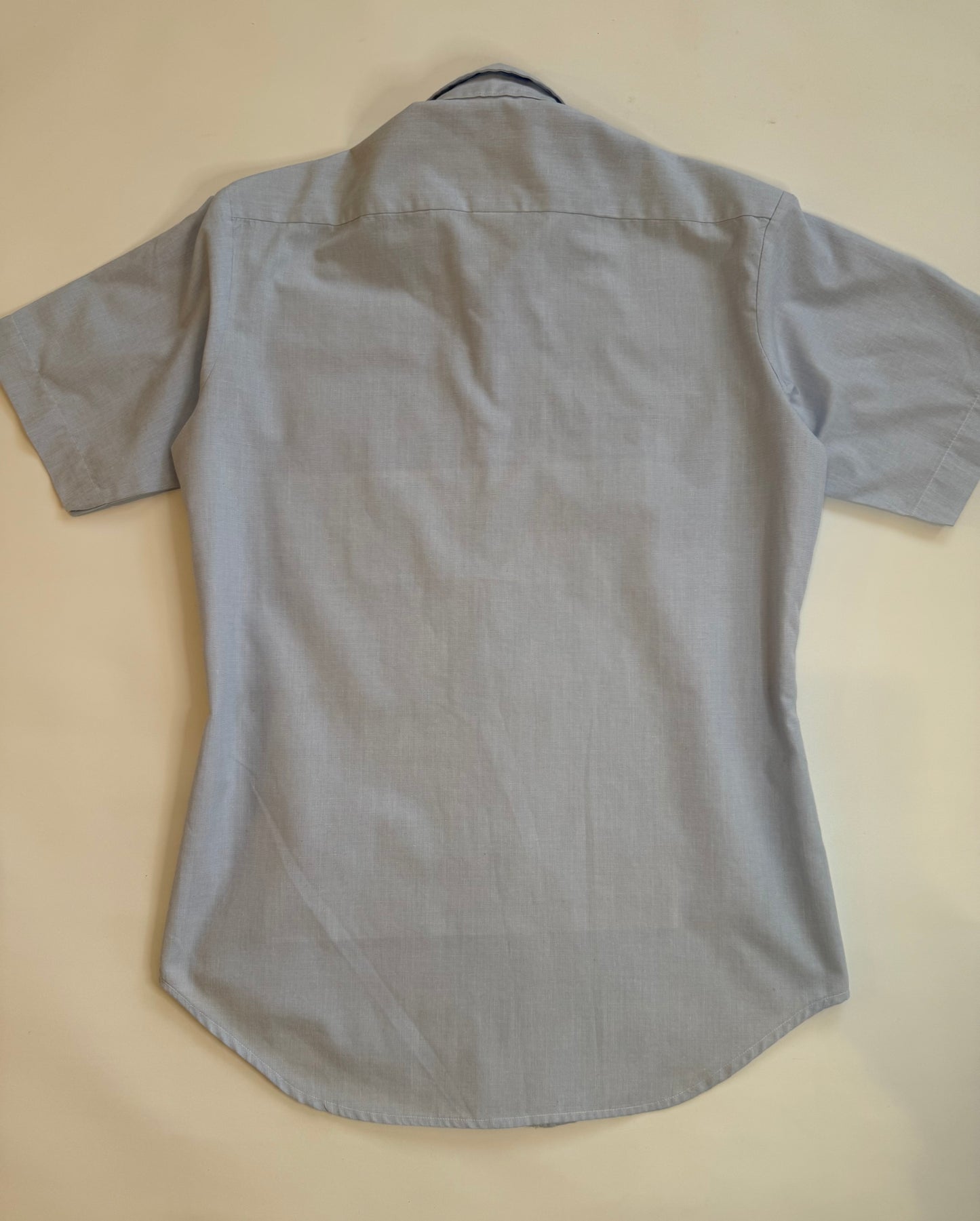 Voza Reworked “Frequency of LOVE” Utility Shirt – Light Blue, Size Medium (Unisex)